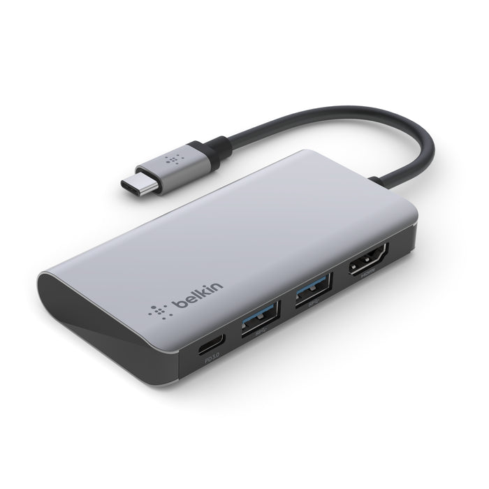 Belkin USB-C 4-in-1 Multiport Adapter - ibeamcl
