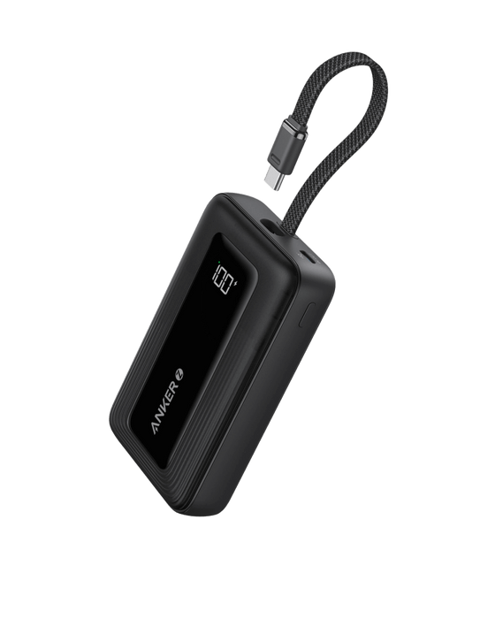 Anker Zolo Power Bank 10 000mAh (A1688) – Carga Rápida 30W con Cable USB-C Integrado - ibeamcl