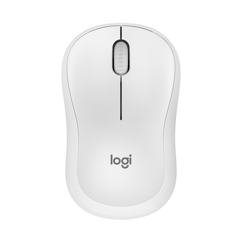 Mouse Inalámbrico Logitech M240 Silent Blanco Crudo