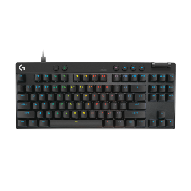 Teclado Gamer Logitech G PRO X TKL Rapid Negro