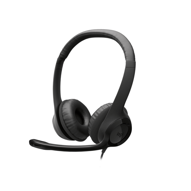 Audífonos Logitech H390 USB-C Negro