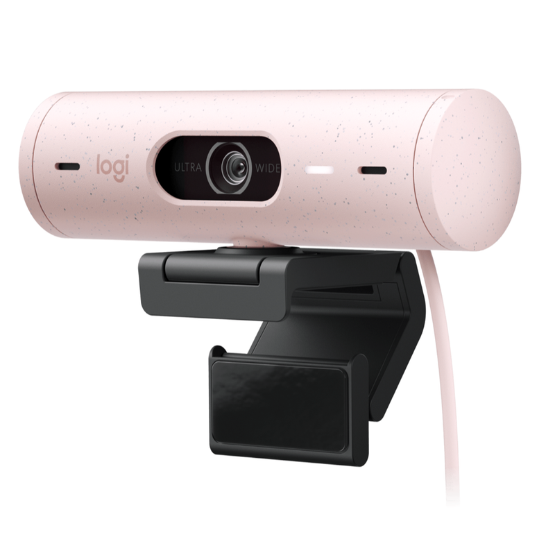 Webcam Logitech Brio 500 Full HD Rosa