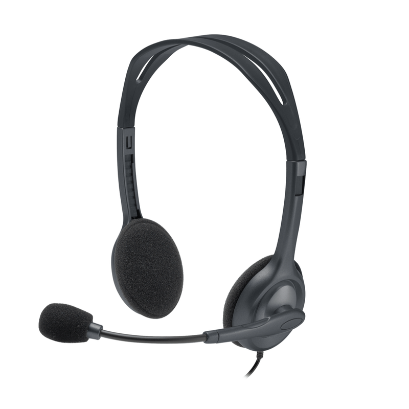 Audífonos con Micrófono Logitech H111 Negro