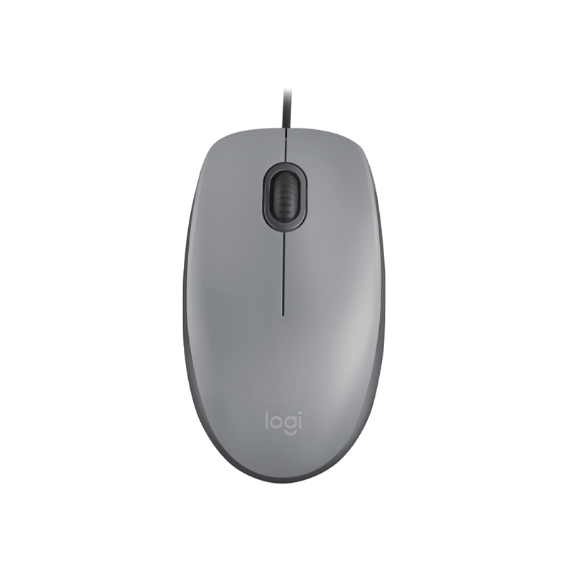 Mouse Logitech M110 Silent Gris Medio