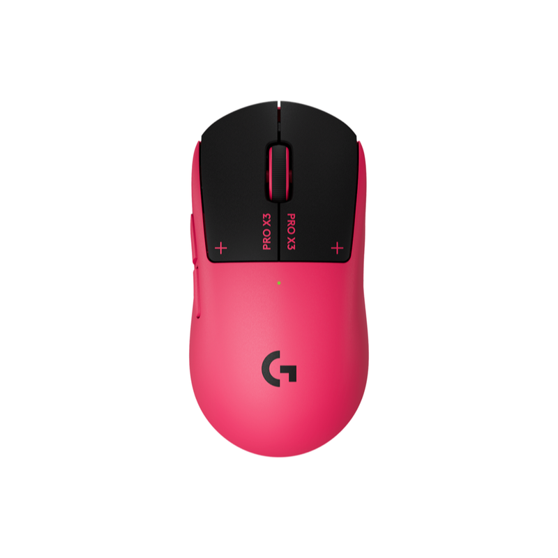 Mouse Gamer Inalámbrico Logitech G PRO X3 Superstrike Magenta