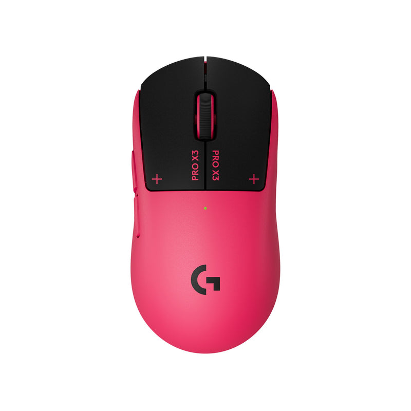 Mouse Gamer Inalámbrico Logitech G PRO X3 Superstrike Magenta