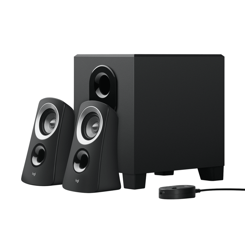 Parlantes Logitech Z313 2.1 Negro