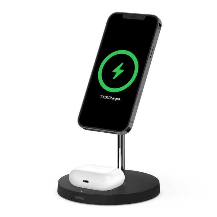 Soporte de carga inalámbrica 2 en 1 con MagSafe - ibeamcl