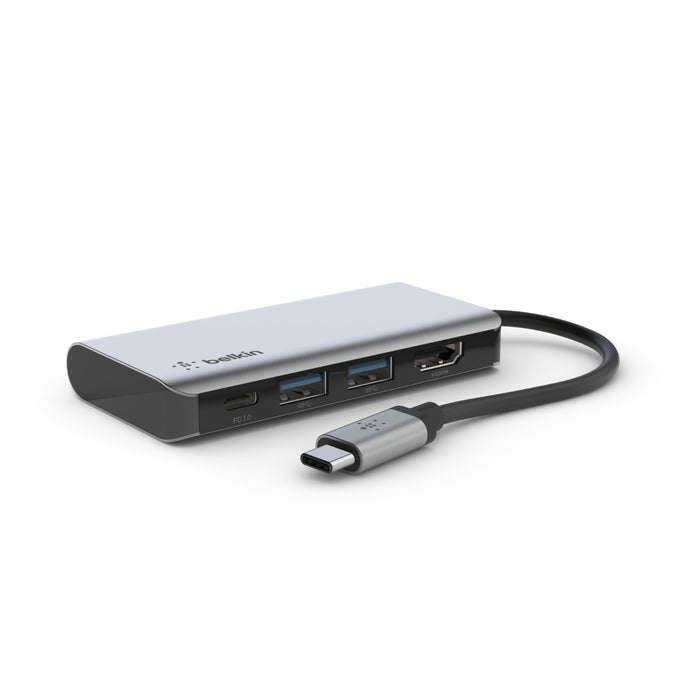 Belkin USB-C 4-in-1 Multiport Adapter - ibeamcl