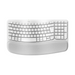 Teclado Logitech Wave Ergonomico Blanco - ibeamcl