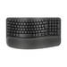 Teclado Logitech Wave Ergonomico Graphito - ibeamcl