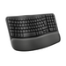 Teclado Logitech Wave Ergonomico Graphito - ibeamcl