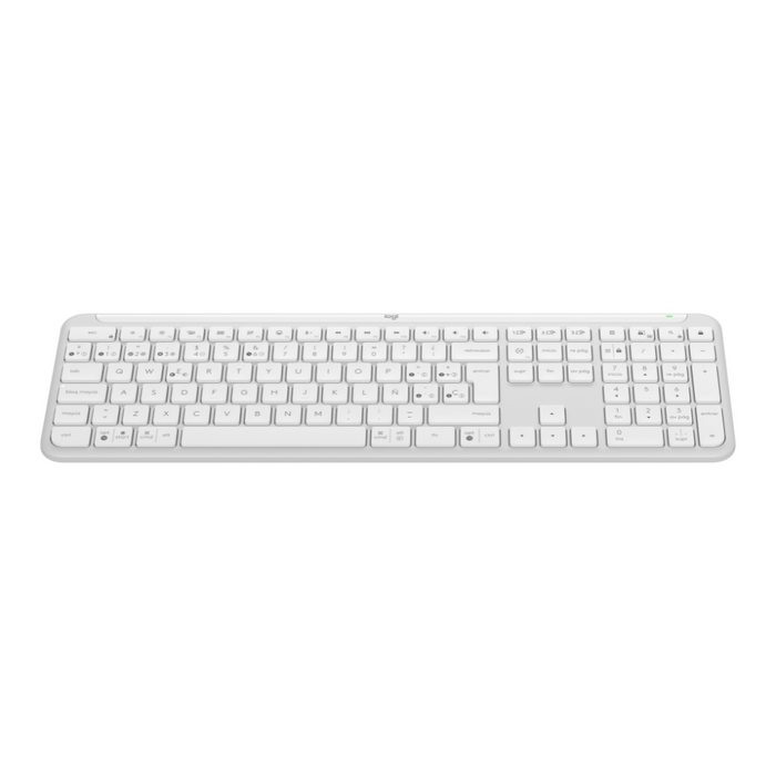 Teclado Logitech Signature Slim Inalambrico K950 Blanco