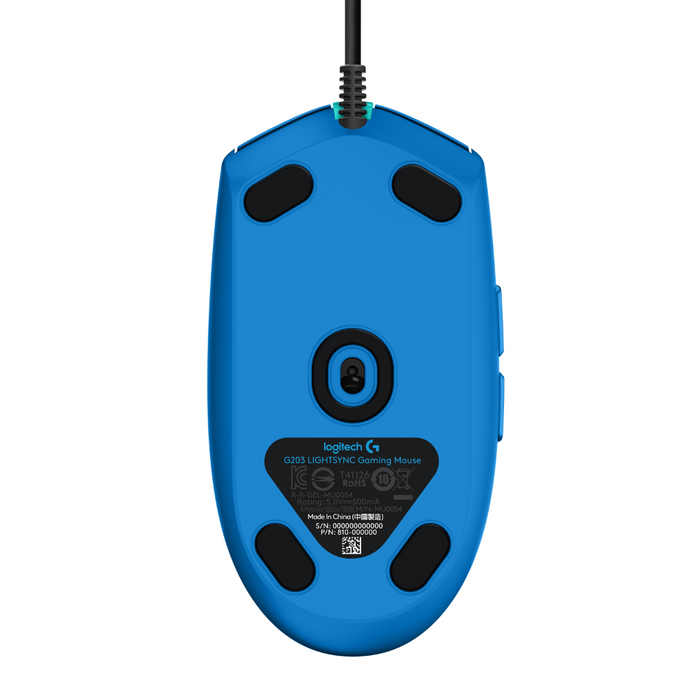 Logitech G203 Azul - ibeamcl