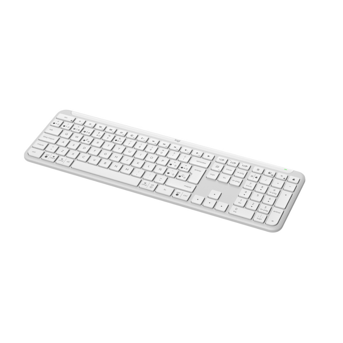 Teclado Logitech Signature Slim Inalambrico K950 Blanco