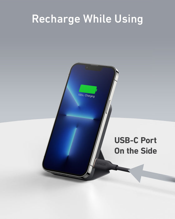 Anker 622 MagGo 5000mAh (A1614) – Power Bank Magnético con Soporte Plegable (Copia) - ibeamcl