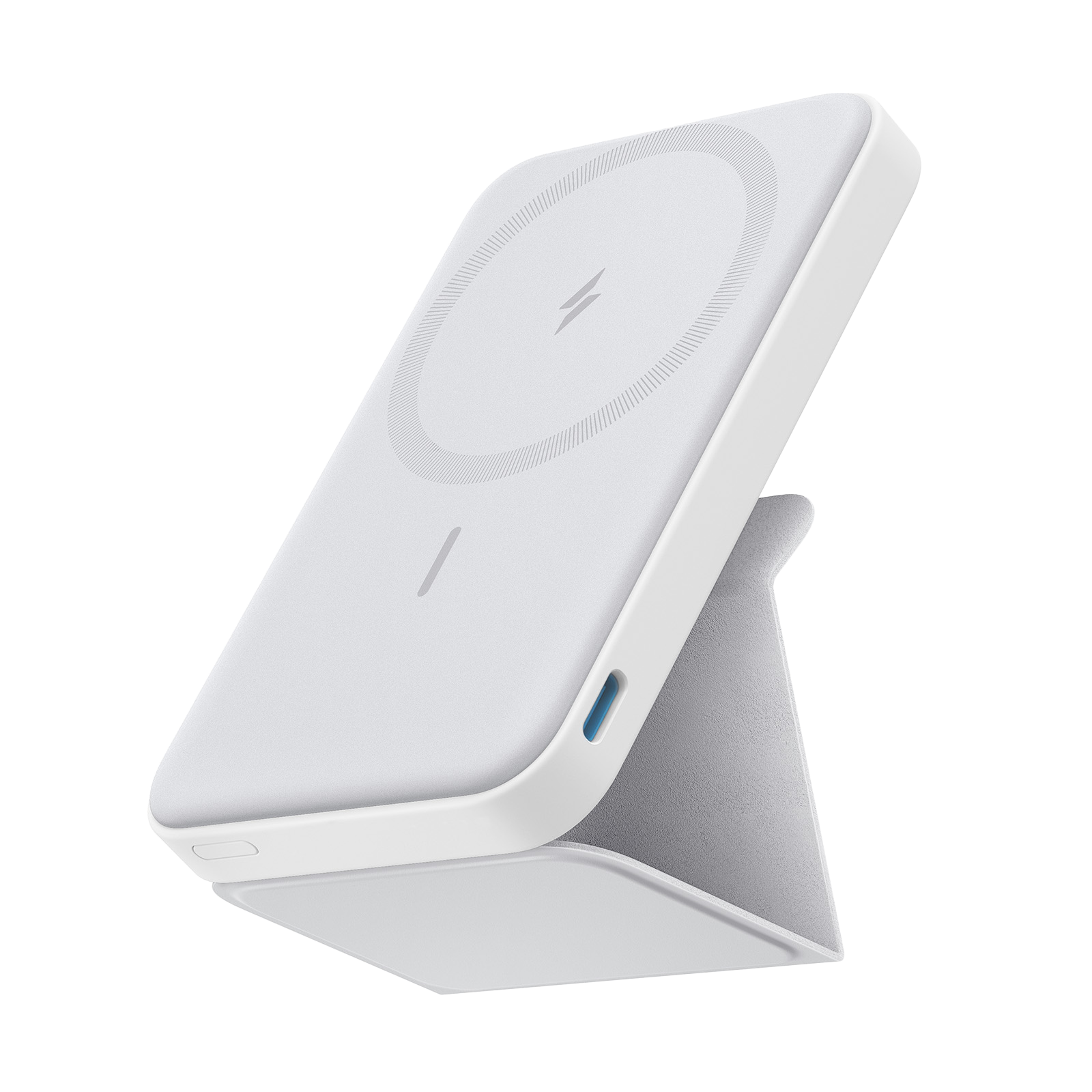 Anker 622 MagGo 5000mAh (A1614) – Power Bank Magnético con Soporte Plegable White