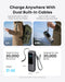 Anker Power Bank 25000mAh 165W con Cables USB-C Retráctiles – Carga Rápida PD 100W - ibeamcl