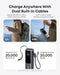 Anker Power Bank 25000mAh 165W con Cables USB-C Retráctiles – Carga Rápida PD 100W - ibeamcl