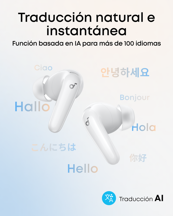soundcore Audifono TWS P31i Blanca