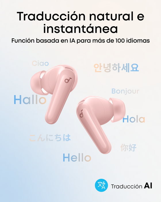 soundcore Audifono TWS P31i Rosa