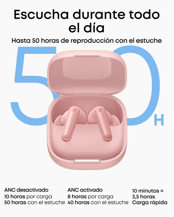 soundcore Audifono TWS P31i Rosa