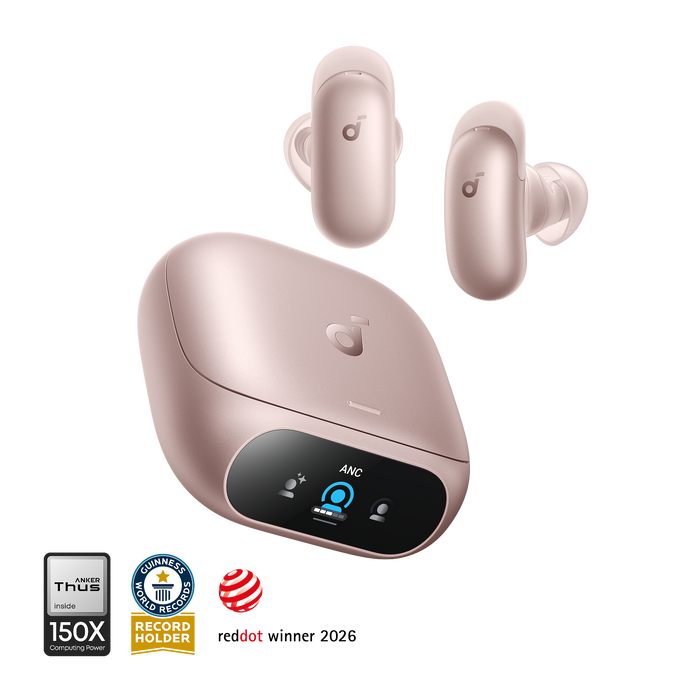 soundcore Audifono TWS Liberty 5 Pro Rosa