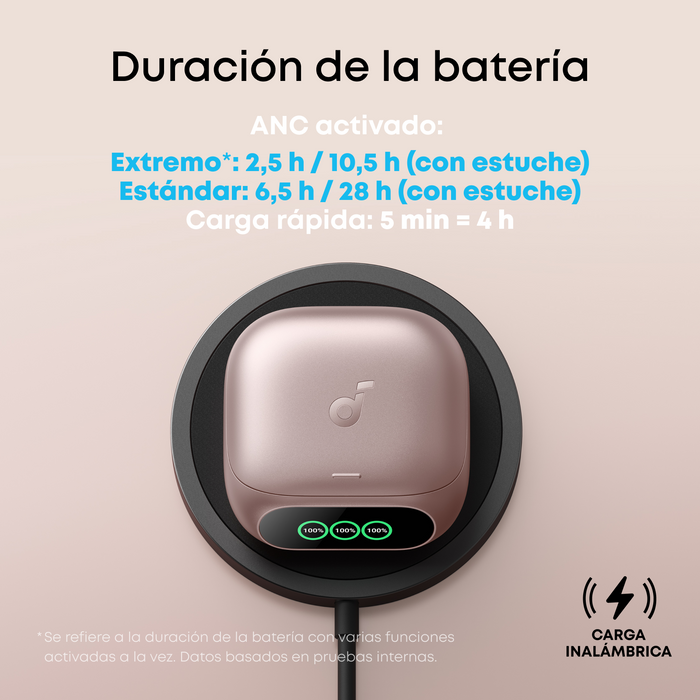 soundcore Audifono TWS Liberty 5 Pro Rosa