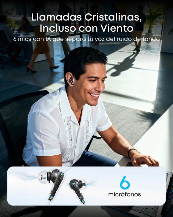soundcore Audifono TWS Liberty 5 Negra