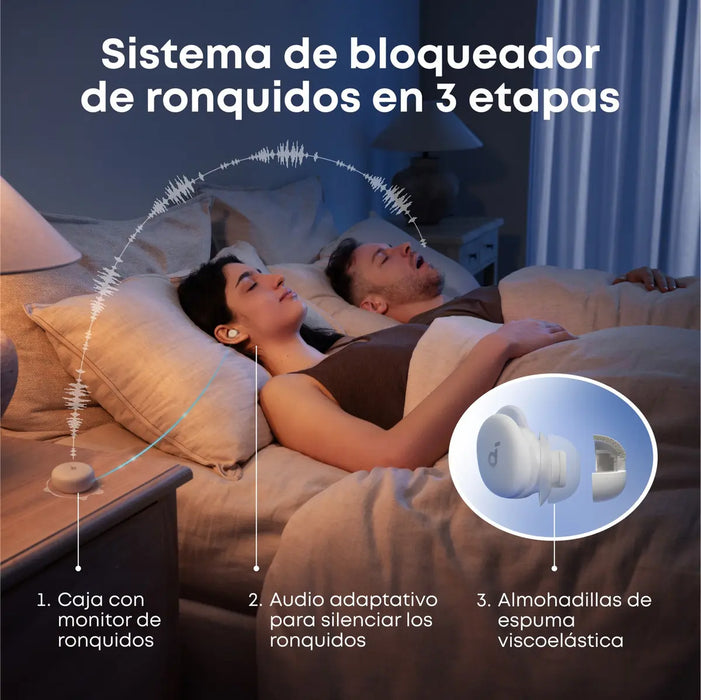 soundcore Audifono TWS Sleep A30 Beige