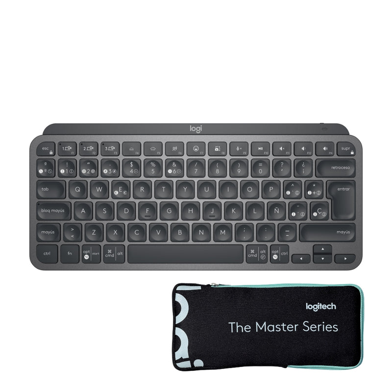 Teclado Logitech Mx Keys Mini Grafito Español - ibeamcl