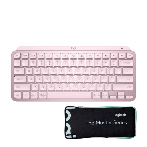 Teclado Logitech Mx Keys Mini Rose - ibeamcl