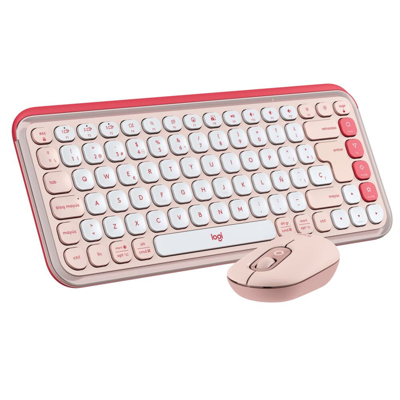 Teclado POP ICON COMBO Rosado - ibeamcl