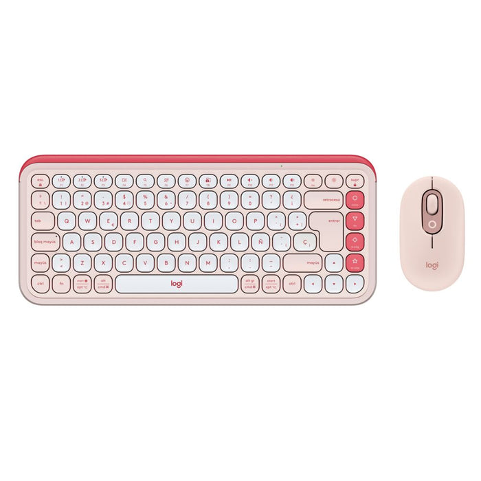 Teclado POP ICON COMBO Rosado