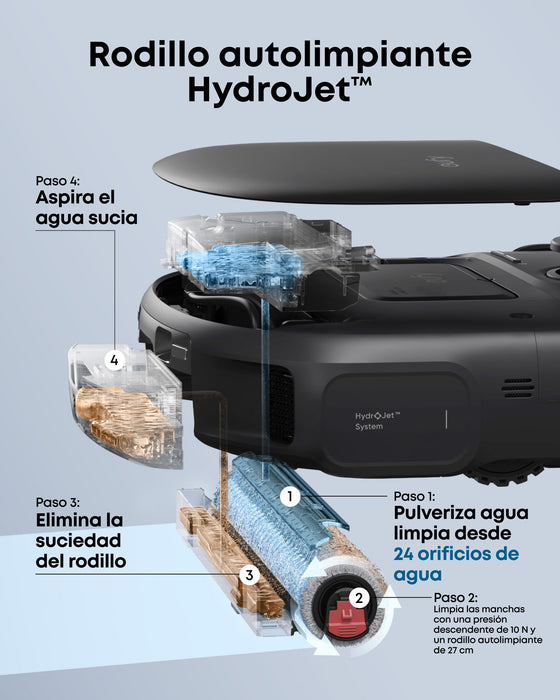Eufy Aspiradora Robot Omni C28 Negra