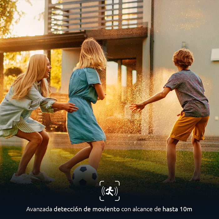 Cámara Nexxt Wi-fi Exterior 2k Con 2 Focos Led Color Blanco - ibeamcl