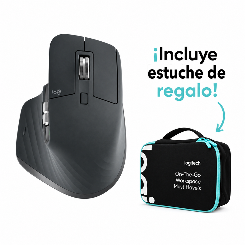 Mouse Logitech MX Master 3S grafito - ibeamcl