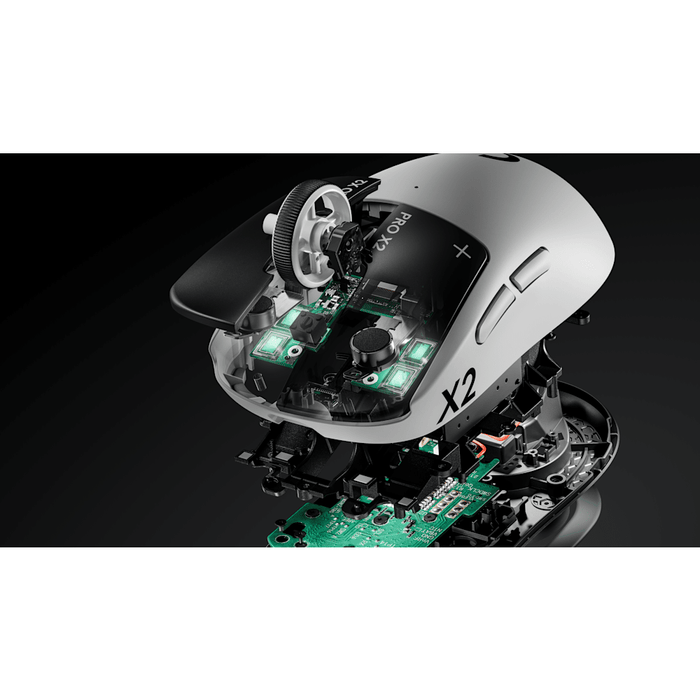 Mouse Gamer Inalámbrico Logitech G PRO X2 Superstrike Blanco