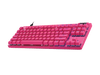 Teclado Gamer Logitech G PRO X TKL Rapid Magenta
