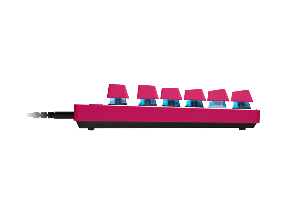Teclado Gamer Logitech G PRO X TKL Rapid Magenta