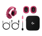 Audífonos Gamer Inalámbricos Logitech G PRO X3 Lightspeed Magenta