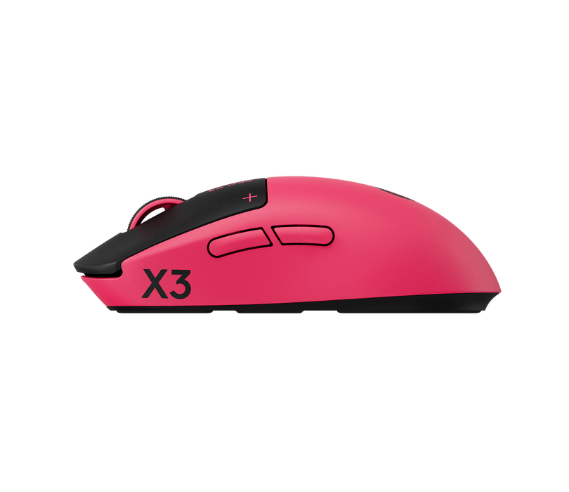 Mouse Gamer Inalámbrico Logitech G PRO X3 Superstrike Magenta