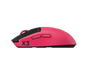 Mouse Gamer Inalámbrico Logitech G PRO X3 Superstrike Magenta