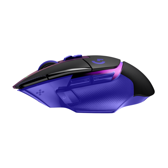 Mouse Gamer Inalámbrico Logitech G502 X Plus Negro y Morado