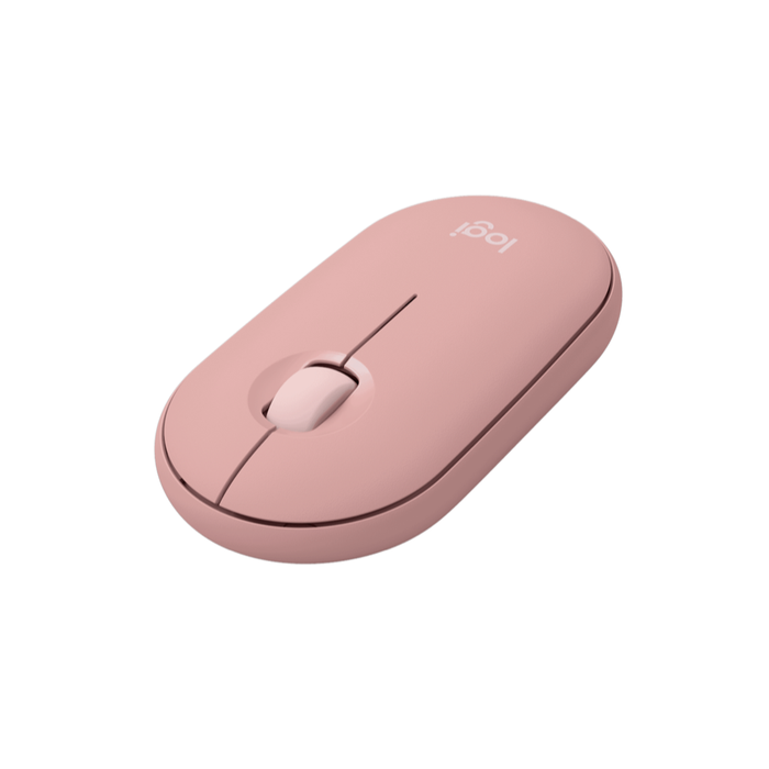 Mouse Bluetooth Logitech Pebble 2 M350s Rosado