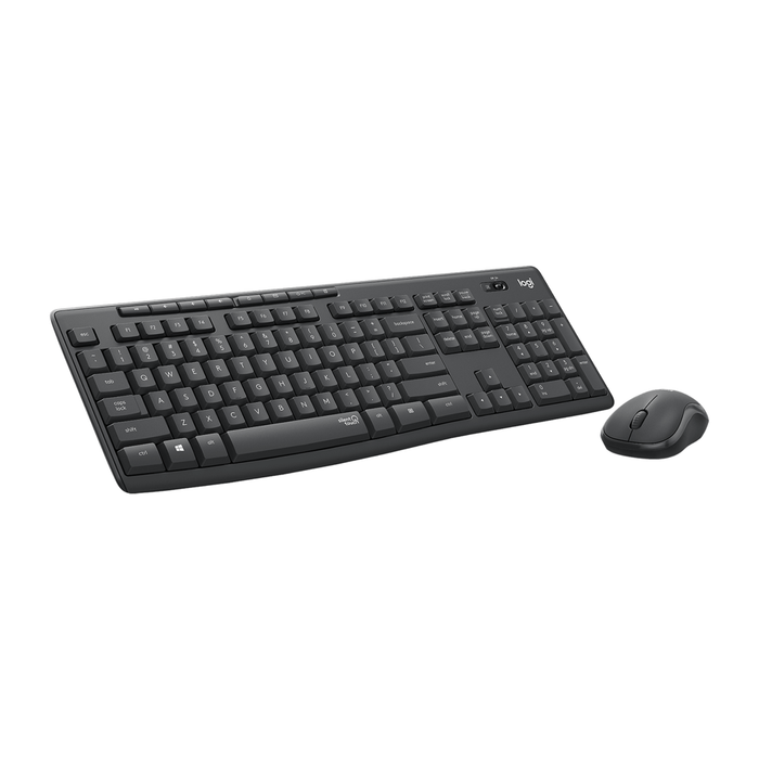 Combo Teclado y Mouse Inalámbrico Logitech MK295 Silent Grafito