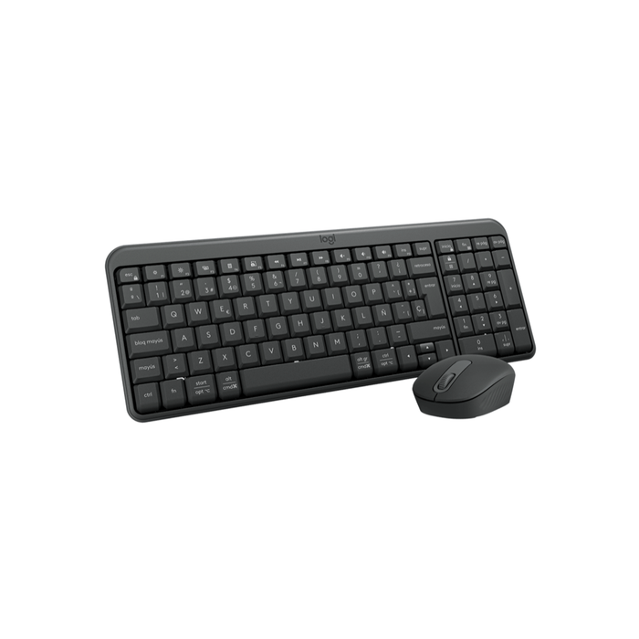 Combo Teclado y Mouse Inalámbrico Logitech MK250 Grafito
