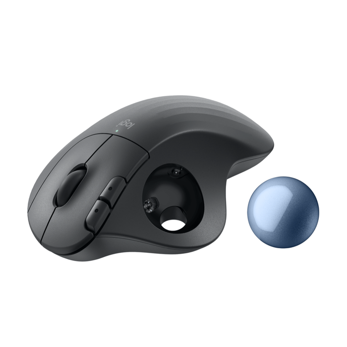 Mouse Trackball Inalámbrico Logitech ERGO M575S Grafito