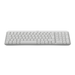 Teclado Bluetooth Logitech K250 Blanco Crudo