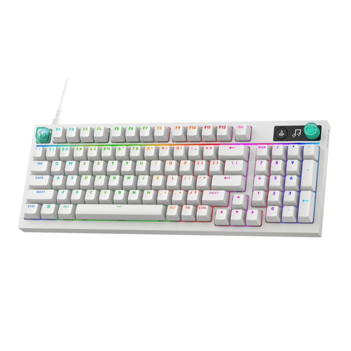 Teclado Gamer Logitech G316 X 98 Blanco